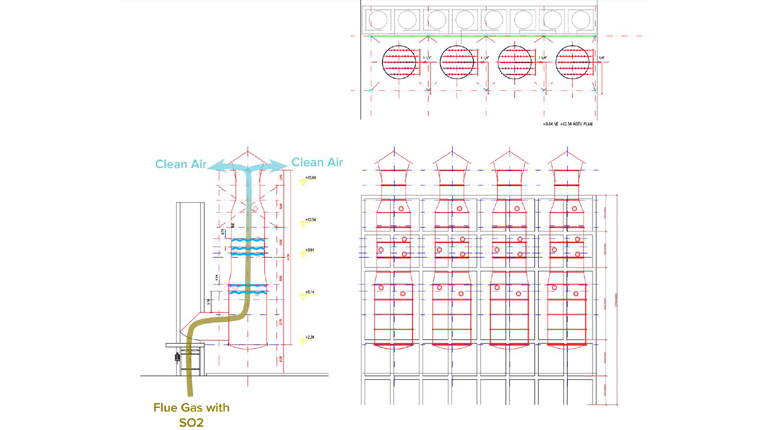 Volkan Brick Co. Chimney Gas Treatment Systems